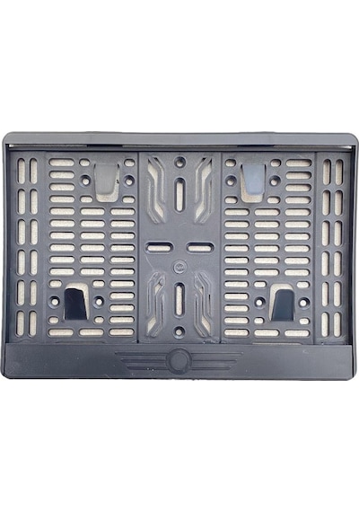 Çıtalı Kare Plastik Plakalık Motosiklet Plaka Altlığı 25x16cm