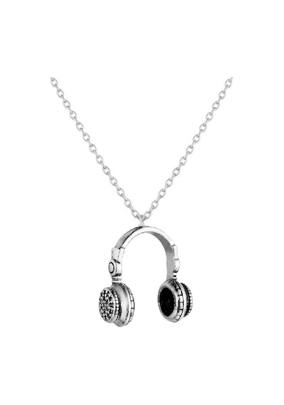Kulaklık Dj Kolye Gümüş