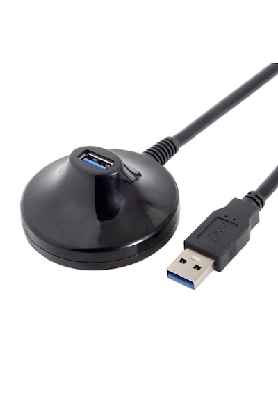 5255 Usb 3.0 Standlı Dişi Erkek Uzatma Kablosu 1 Metre.