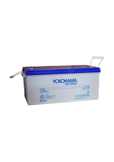 Yokohama Yh-27019 12v 200ah Tam Bakımsız Deep Cycle Jel Akü 532x240x221mm