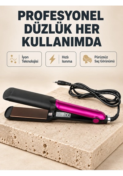 Lexroo İyonik Saç Düzleştirici 220 C Led Göstergeli 15 Saniyede I