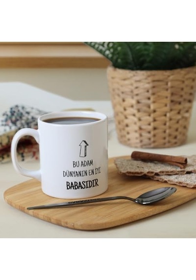 Bu Adam Silindir Kupa 10 Cm Acı Kahve