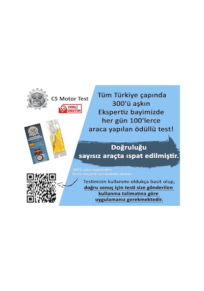 Cs Motor Test - Avantajlı 10'lu Paket