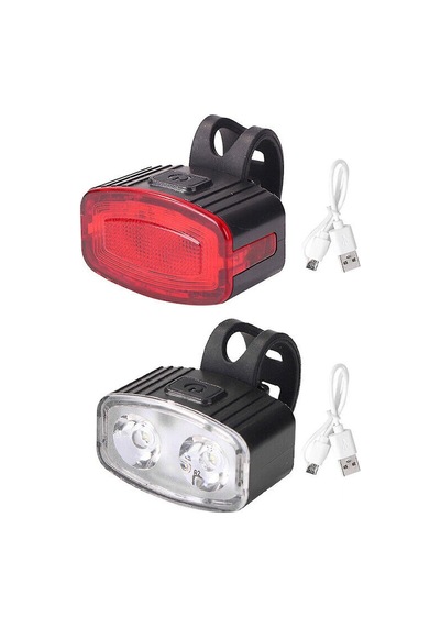 Promosyon Led Bisiklet Işığı Far Arka Lambası Dikkat Bisiklet Usb Şarj Edilebilir Arka Stop Lambası