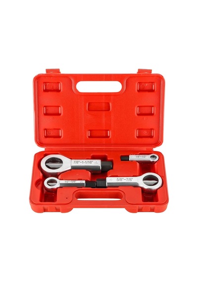 6584 Hasarlı Paslanmış Sıkışmış Çelik Somun Kırıcı Set 4 Parça