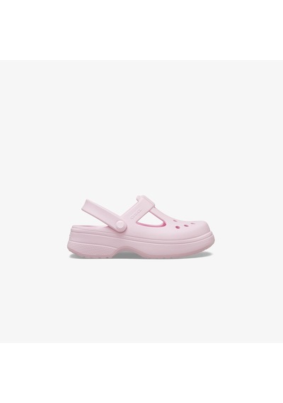 Crocs Classic Mary Jane Clog Çocuk Pembe Terlik 210615