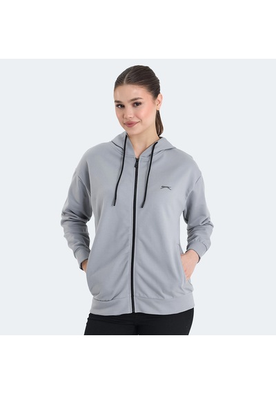 Slazenger KATHLEENA IN Kadın Sweatshirt Gri