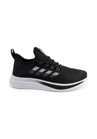Awidox 910-25 Triko Anatomik Erkek Sneaker Siyah Beyaz Siyah