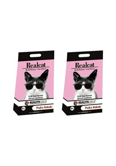 Realcat Pudra Kokulu Kedi Kumu 10 Litre