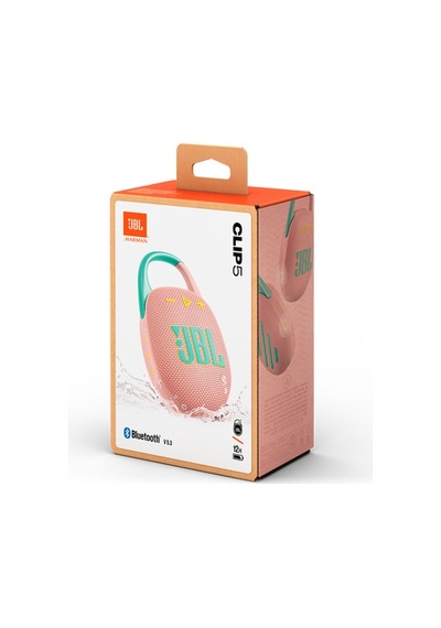 Jbl Clip 5 Taşınabilir Bluetooth Hoparlör Pembe