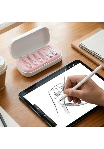 6 Adet Farklı Uçlı Universal Dokunmatik Kalem Ucu Tablet Ve Telefon Uyumlu Stylus Pen Yedek Başlıkları Diğer