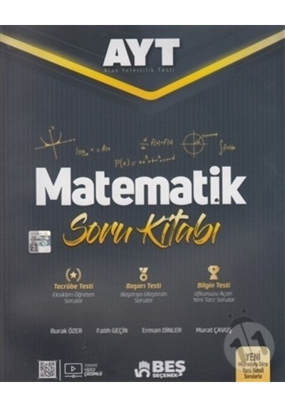 Yks Ayt Matematik Soru Kitabı Beş Seçenek
