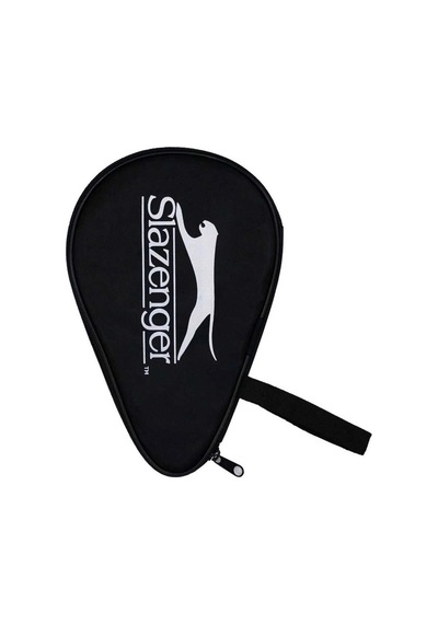 Premium Oyun Aksesuarı Tenis Koruma Koruyucu Kılıf Slazenger Masa Tenisi Raket Kılıfı Siyah