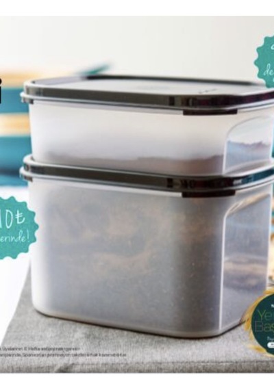 Tupperware Modüler 2Li Kompaktüs 7693932563066 Çok Renkli