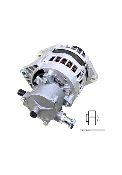 24v Alternatör Dinamo 80 A Seg Tipi Tek Fiş L Vakumlu Isuzu Npr 75/nqr 90 Euro 6 4he1 4hf1