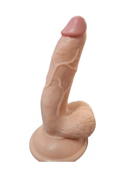 Gerçekci Titreşimli Kumandalı Realistik Vantuzlu Dildo Vibratör 19cm