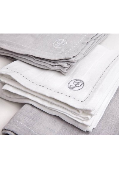 Poetree Kids Grey Müslin Bez 3'lü Set Genel