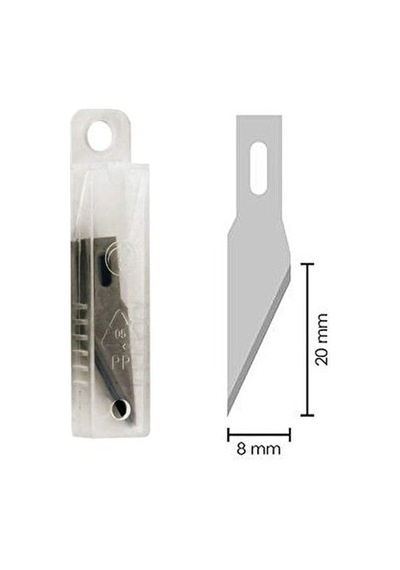 Kretuar Bıçağı Yedek Ucu 5'li Paket