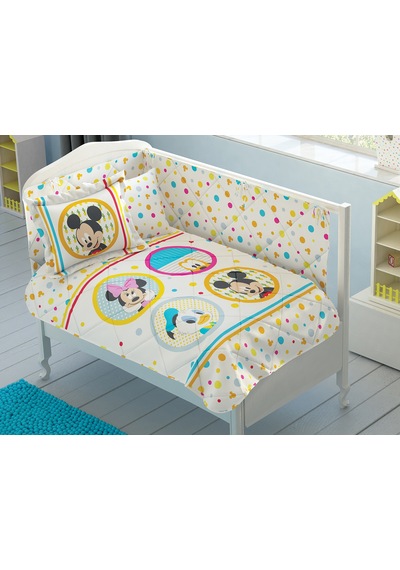 Taç Lisanslı Disney Minnie&Mickey Bubble Baby Pamuk Uyku Seti