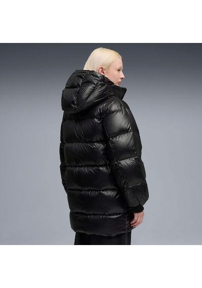 Puma Style Hooded Down Kadın Siyah Ceket 68838901