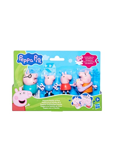 Peppa'nın Beş Kişilik Ailesi Figür Seti