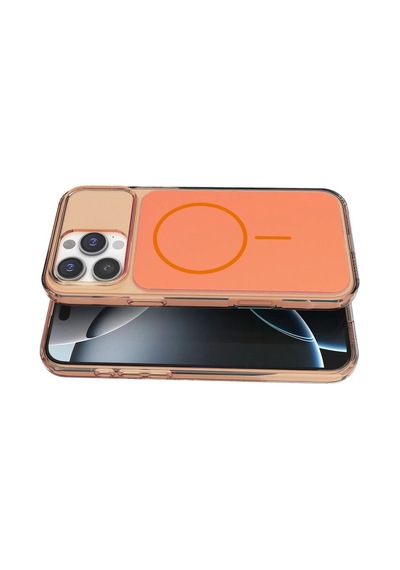 Joko Apple İphone 16 Pro Max Bruma Magsafe Kapak - Turuncu