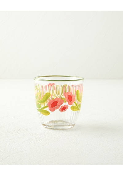 English Home Bright Petals Cam 3'lü Bardak 290 Ml Renkli