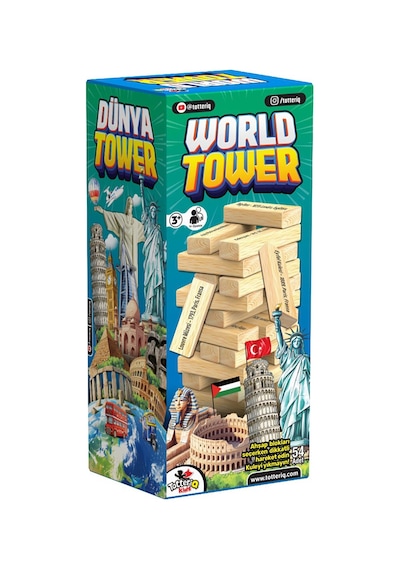 Vardem Oyuncak Dünya Tower - Standart