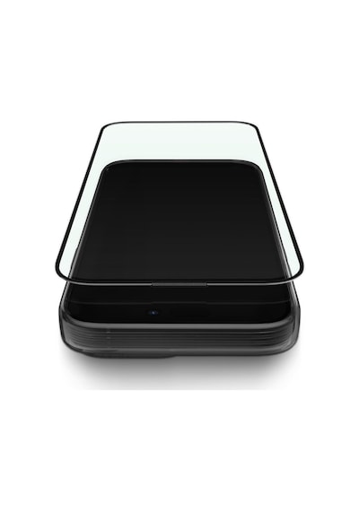 Apple Uyumlu iPhone   15 Pro Max Ekran Koruyucu Cam Optix Vision Care Serisi Dustrepel Göz Koruma Teknolojisi
