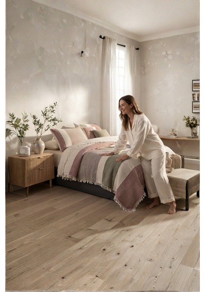 Liora 4 Kat Müslin Çift Kişilik Yatak Örtüsü %100 Pamuk Çizgili Püsküllü 220x240 Cm Çok Renkli