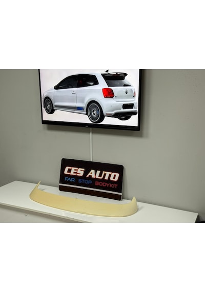 Vw Polo Uyumlu Wrc Bagaj Spoiler Plastik İthal Sıfır Ürün