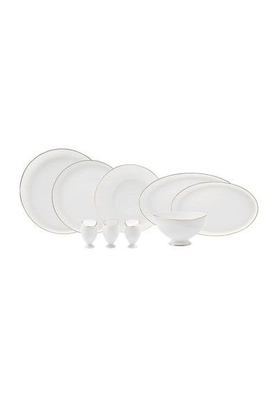 Karaca  Fine Pearl Extra Wilderness 62 Parça 12 Kişilik Yemek Takımı Gold