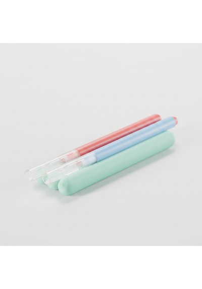 Ripple Pen Rest Dalgalı Masaüstü Kalem Standı Buzul Yeşili