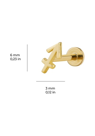 Goldkupe Yay Burç Piercing-6466