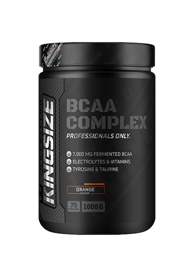 Kingsize Nutrition Bcaa Complex Powder 1000 Gr - Portakal
