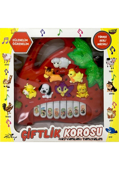 Çiftlik Korosu Türkçe Sesli Çilek Piyano
