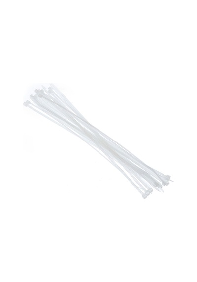 Tek-iş Kablo Bağı Cırt Kelepçe 200 Mm X 2.5 Mm Beyaz 20 Adet