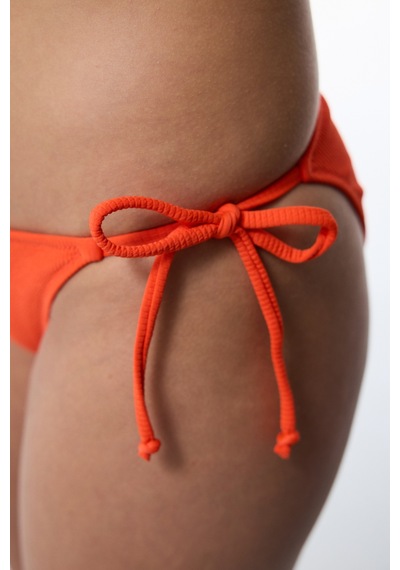 Penti Turuncu Sona Bağlamalı Bikini Altı