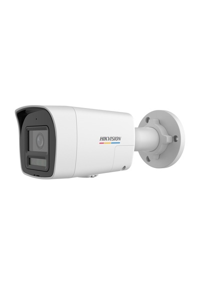 Hıkvısıon Ds-2cd1067g3-lıuf/srb 6mp 2.8mm Colorvu 30mt Smart Hybrıd Lıght Ip67 Dahili Ses Ir Bullet Ip Kamera