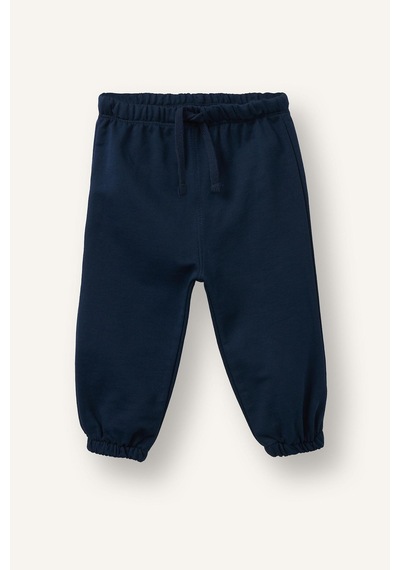 Defacto Çizgili Bisiklet Yaka Sweatshirt Üst Lastikli Paça Alt 2li Takım Erkek Bebek I0235a526aunv256 Lacivert-nv256