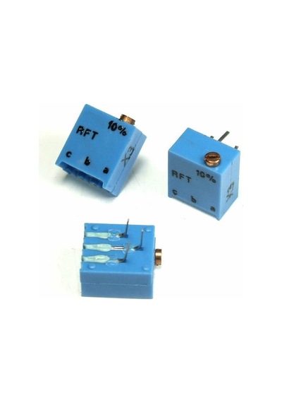 Devredünyası 100 Ohm Yatık Trimpot 100R %10 Rft - 20 Adet