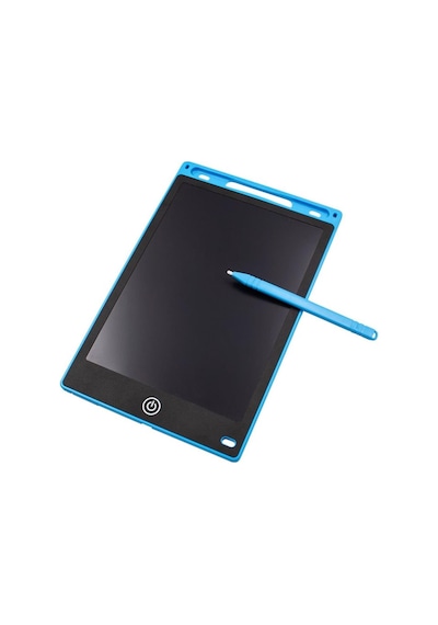 Çocuklar Için Deneme Yazı Resim Çiz Sil Yazı Tableti Kalemli Akıllı Defter Pano Mavi
