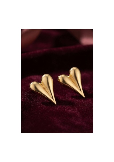 316l Çelik Gold Renk Model Küpe Tj-bkp12015 Evimdeyokyok