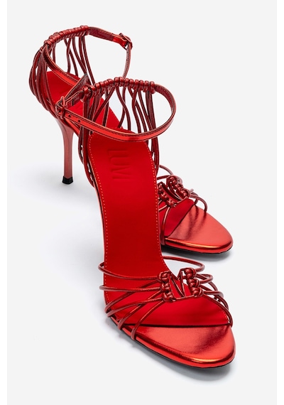 Luvishoes Arona Kırmızı Kadın Topuklu Ayakkabı