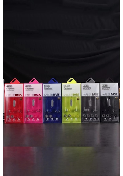 Karler Bass Kr-204 Kablolu Kulaklık Semeglbl - 57 - Kırmızı