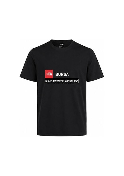 The North Face M S/s Gps Tee Erkek Outdoor Tişörtünf0a8kmhjk31siyah Siyah
