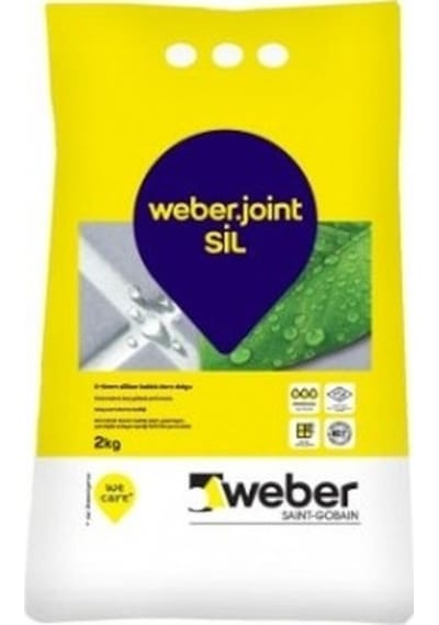 Weber Silikonlu Derz Dolgusu 2 kg Siyah