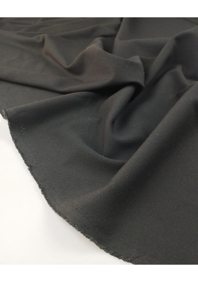 Siyah Poliviskon Dokuma Kumaş Esnek Tok Duruşlu Pantolonluk & Ceketlik 140x160cm-11638