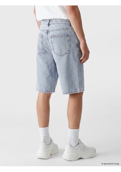 Lcw Jeans İndigo Relax Fit Erkek Jort