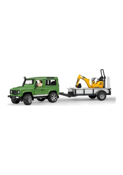 Land Rover Arazi Aracı Ve Jcb Kazıcı Br02593 Nessiworld